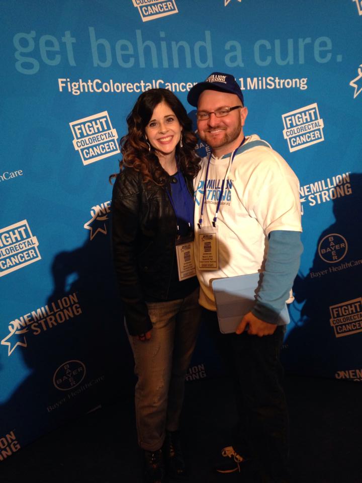 At the One Million Strong Kickoff in NYC's Grand Central Terminal